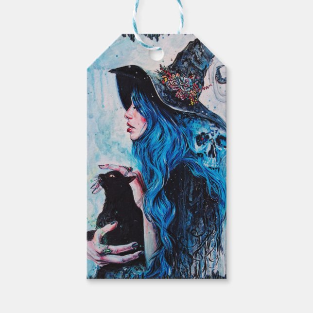 Blue witch presentetikett (Framsidan)