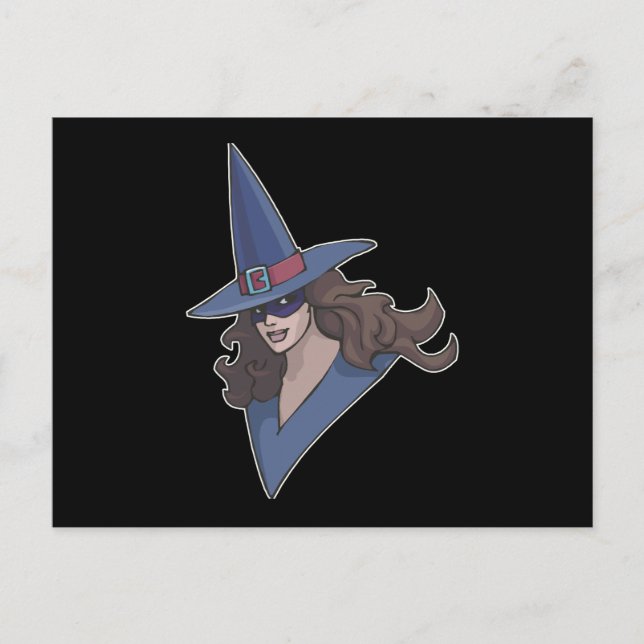 Blue Witch Vykort (Framsida)