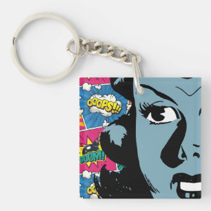 Blue Woman - Pop Art