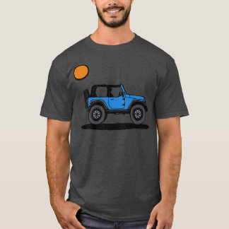 Blue Wrangler med Sol T Shirt