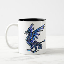 Blue Wyvern Mugg