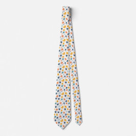 Blue Yellow Orange Kawaii Cat Pattern Cat Lover Slips