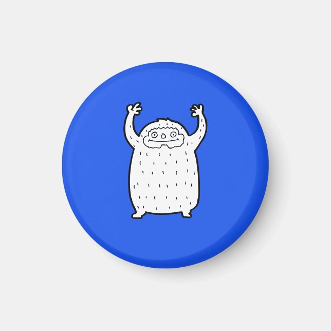 Blue Yeti Magnet (Framsidan)