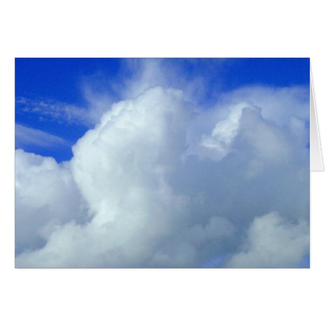 Blue Yonder Hälsningskort (Framsidan Horizontal)