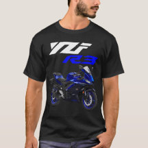 Blue YZF-R3 Sportscycle Motorcycle