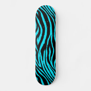 Blue Zebra Skateboard Bräda 21,5 Cm