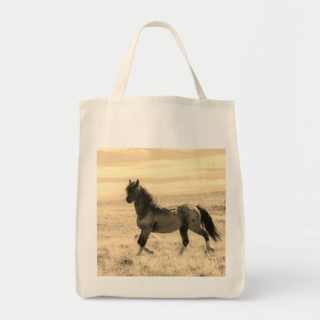 Blue Zeus - Tote Tygkasse (Framsidan)