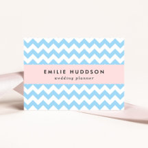 Blue Zigzag, Blue Chevron, Geometric Mönster