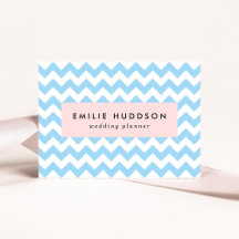 Blue Zigzag, Blue Chevron, Geometric Mönster