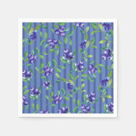 Bluebär Berry Sweet Baby Shower Pappersservett