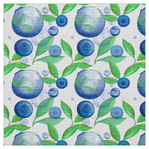 Bluebär Watercolor Mönster Kitchen Tyg