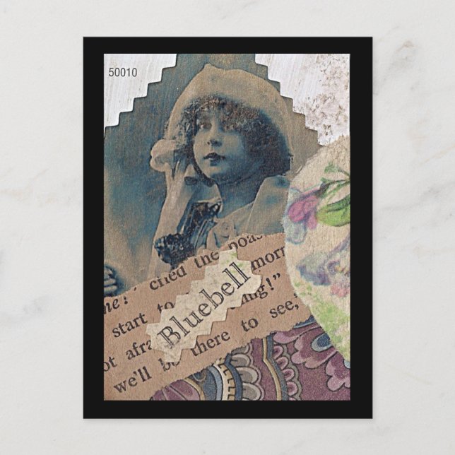 Bluebell ATC Vykort (Framsida)