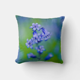 Bluebell-blomman Cushion Kudde