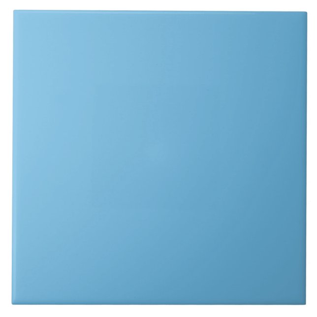 Bluebell Blue Ceramic Tile. Kakelplatta (Framsidan)