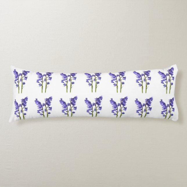 Bluebell Fabric Mönster. Kroppskudde (Framsidan)