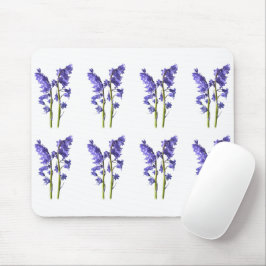 Bluebell Fabric Mönster. Musmatta