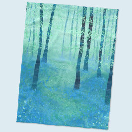 Bluebell Forest Fleecefilt
