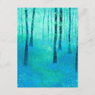 Bluebell Forest Vykort