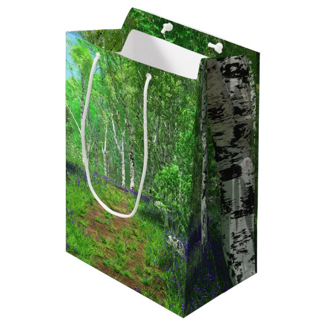 Bluebell Light Gift Bag (Framsidan Vinklad)