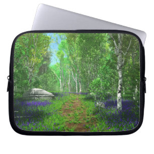 Bluebell Light Laptop sleeve
