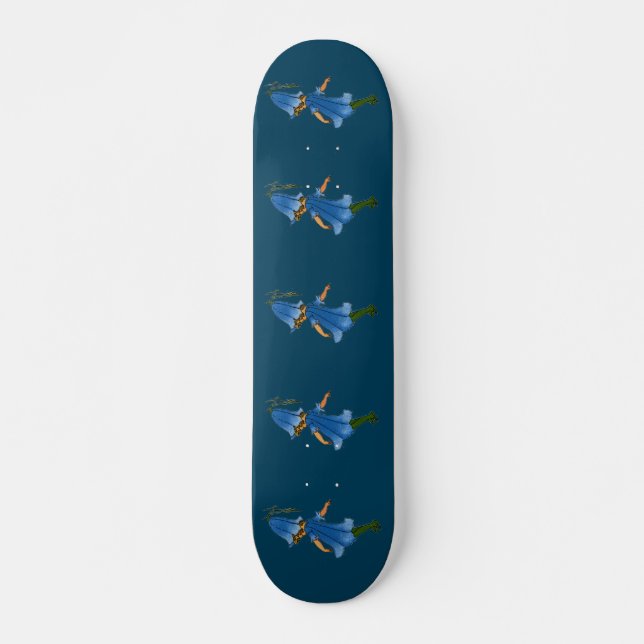 Bluebell Mini Skateboard Bräda 18,7 Cm (Framsida)