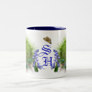 BLUEBELL MONOGRAM Två-Tonad MUGG