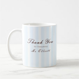 Bluebell - Personalised Thank You Teacher Mug Kaffemugg