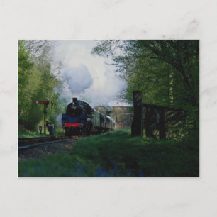 Bluebell Railway, Väster Sussex, Storbritannien Vykort