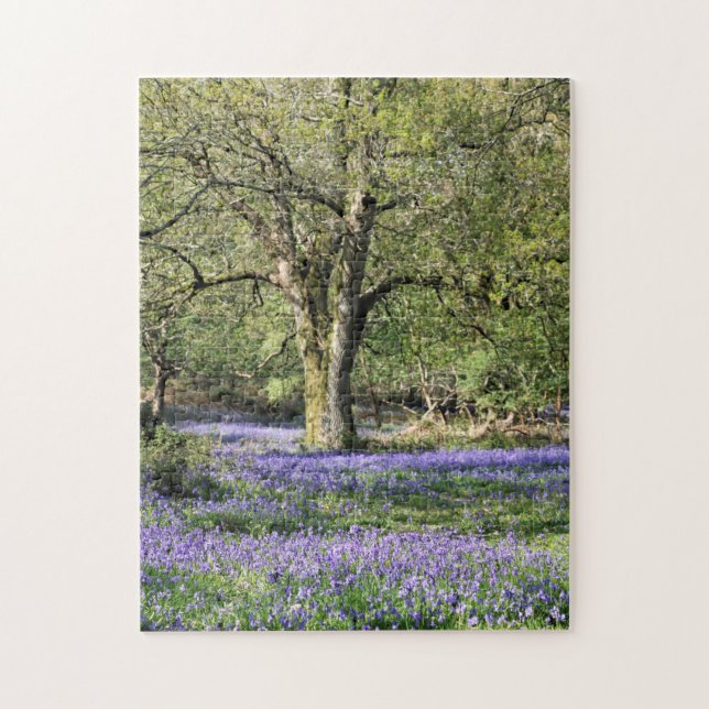 Bluebell Skogen Pussel (Vertikal)