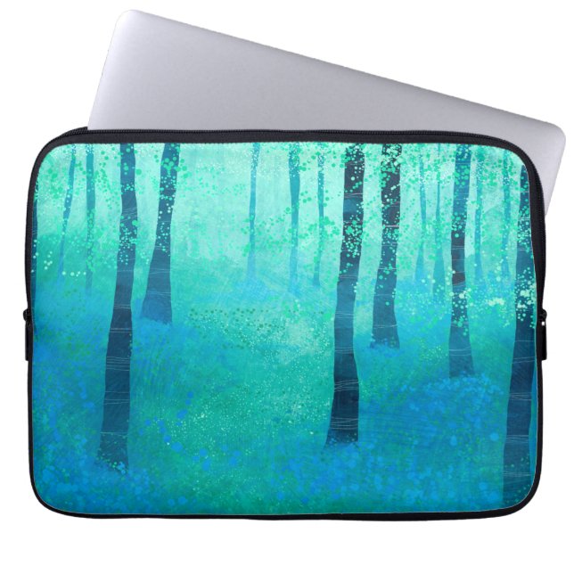 Bluebell Woodland Laptop Fodral (Framsidan)