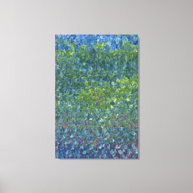 Bluebells 2012 canvastryck (Framsida)