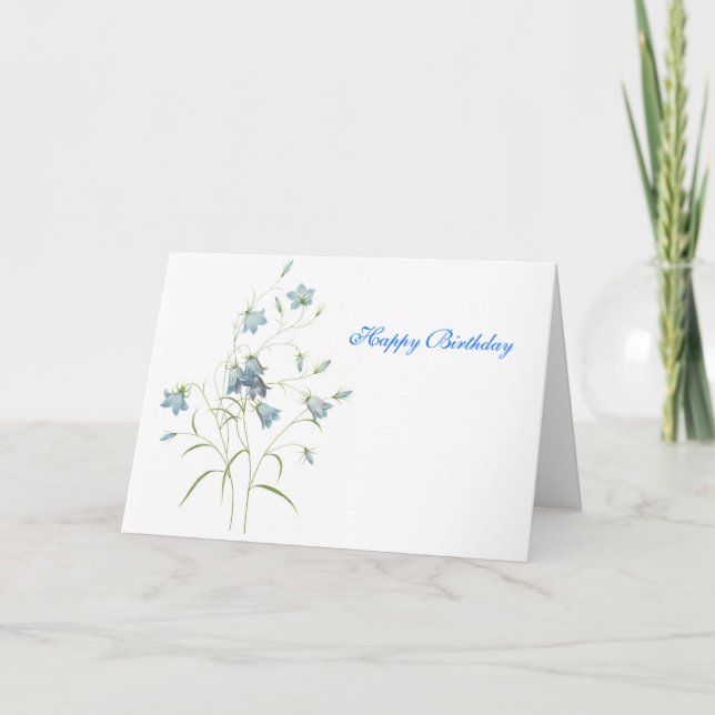 Bluebells-A Kort (Framsida)