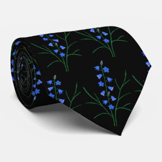 Bluebells Black Neck Tie Slips