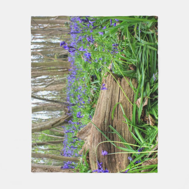 Bluebells Fleecefilt (Framsidan)