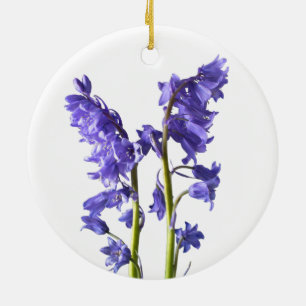 Bluebells, från just Skogen jag Skapat! Julgransprydnad Keramik