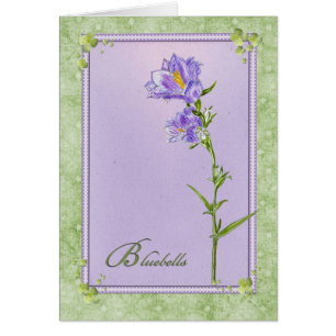 Bluebells Hälsningskort