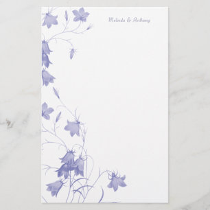 Bluebells - Lavender 5,5 x 8,5-stationeri Brevpapper