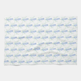 Bluebells White Kitchen Towel Kökshandduk
