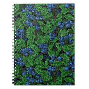 Blueberry Anteckningsbok