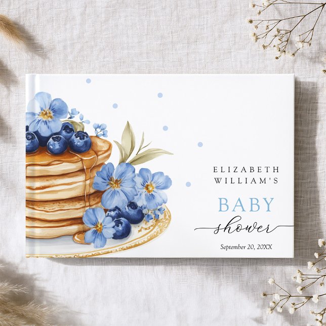 Blueberry Baby Brunch Guest Bok (Skapare uppladdad)