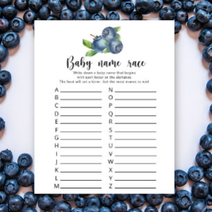Blueberry - Baby namn tävling
