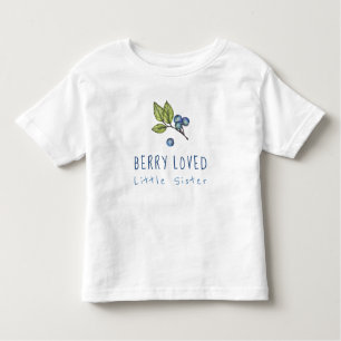 Blueberry Berry loved Little Sister T Shirt