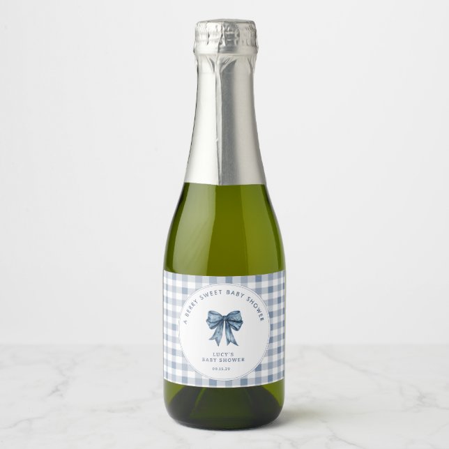 Blueberry Berry Sweet Baby Shower (Framsida)