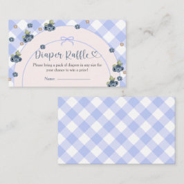 Blueberry Berry Sweet Pojke Baby Shower Tilläggskort