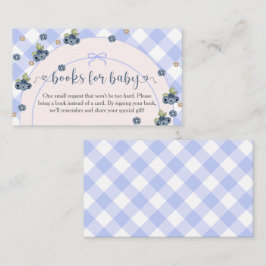 Blueberry Berry Sweet Pojke Baby Shower Tilläggskort