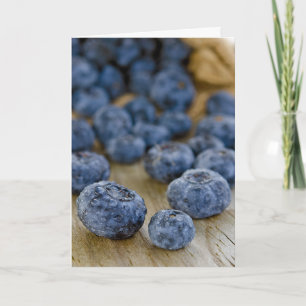 Blueberry Birthday Kort