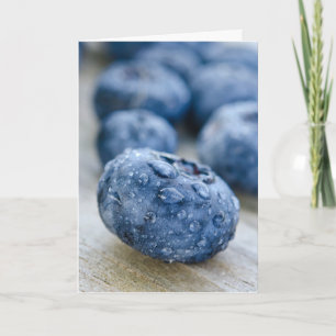 Blueberry Birthday Kort