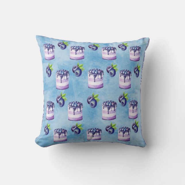 Blueberry Cake & Blueberry Kudde (Framsida)