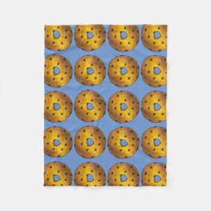 Blueberry Cake Donut Doughnut Blue Foodie Pastry Fleecefilt