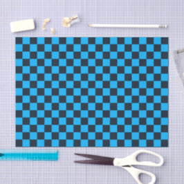 Blueberry checkered pattern